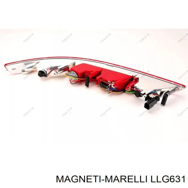 Lanterna do pára-choque traseiro direito LLG631 Magneti Marelli