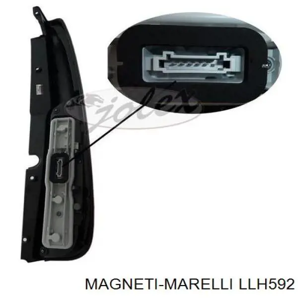 Compre LLH592 Magneti Marelli Lanterna traseira esquerda