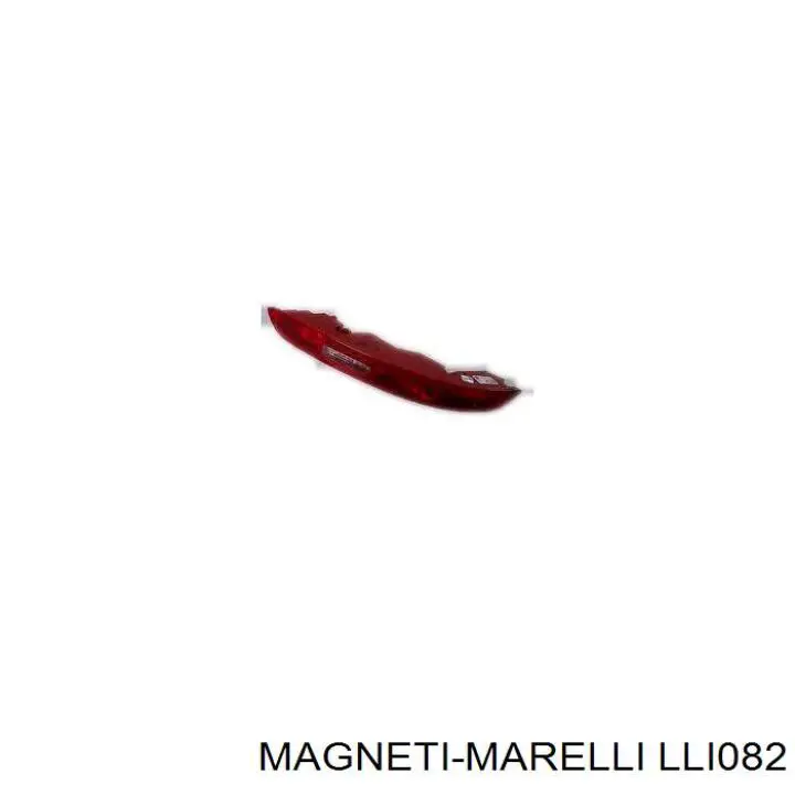 Lanterna do pára-choque traseiro esquerdo LLI082 Magneti Marelli
