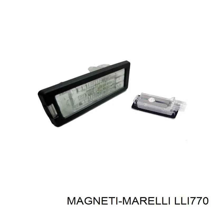 Lanterna da luz de fundo de matrícula traseira Magneti Marelli LLI770