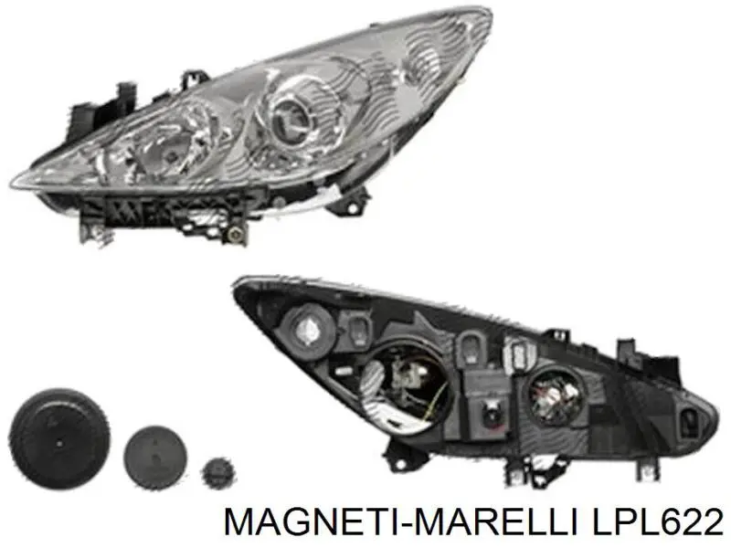 Luz esquerda Magneti Marelli LPL622 preço, a partir de 159,17 USD