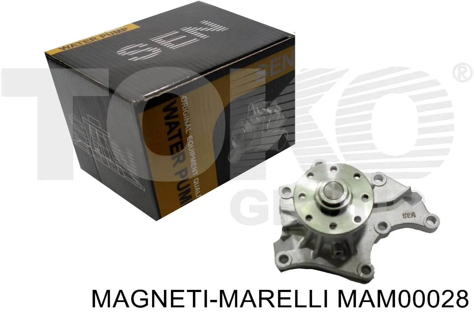 Elemento de turbina da bomba de combustível MAM00028 Magneti Marelli