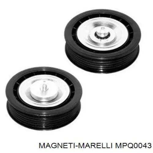 Compre MPQ0043 Magneti Marelli Rolo de reguladora de tensão da correia de transmissão