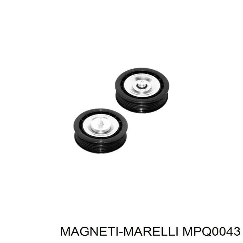 Rolo de reguladora de tensão da correia de transmissão Magneti Marelli MPQ0043