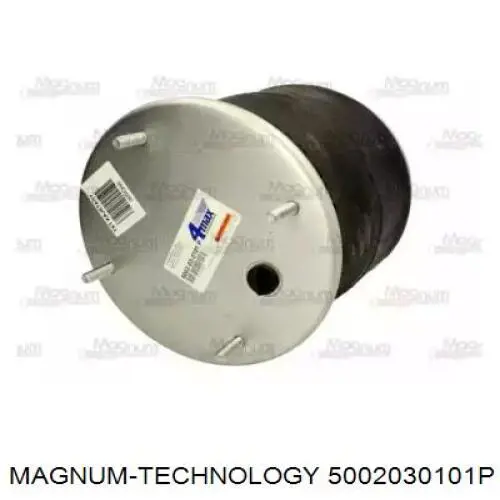 Coxim pneumático (suspensão de lâminas pneumática) do eixo traseiro Magnum Technology 5002030101P preço, a partir de 95,57 USD
