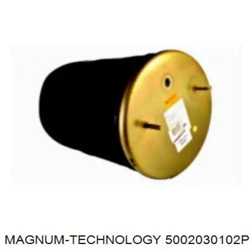 5002030102P Magnum Technology Coxim pneumático (suspensão de lâminas pneumática) do eixo