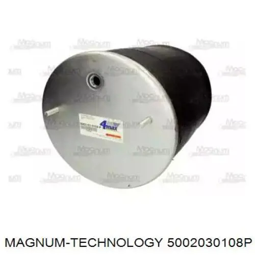 5002030108P Magnum Technology Coxim pneumático (suspensão de lâminas pneumática) do eixo