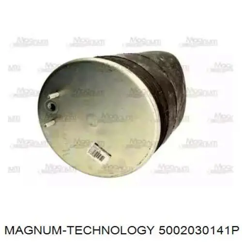 Coxim pneumático (suspensão de lâminas pneumática) do eixo traseiro RML75824 Blacktech
