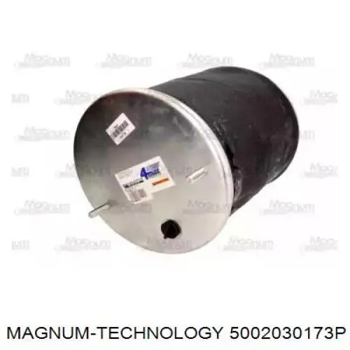 Coxim pneumático (suspensão de lâminas pneumática) do eixo RML75139C2 Blacktech