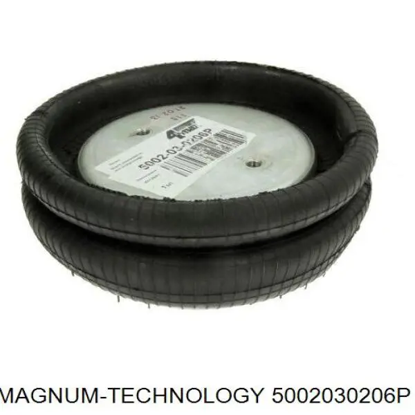 5002030206P Magnum Technology Coxim pneumático (suspensão de lâminas pneumática) do eixo