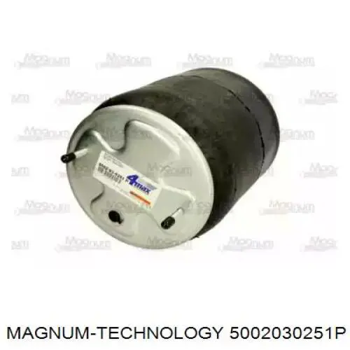 Coxim pneumático (suspensão de lâminas pneumática) do eixo dianteiro Magnum Technology 5002030251P preço, a partir de 147,44 USD