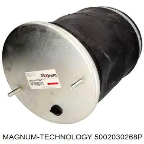 5002030268P Magnum Technology Coxim pneumático (suspensão de lâminas pneumática) do eixo