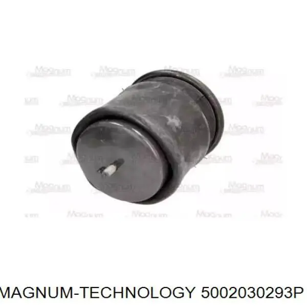 Coxim pneumático (suspensão de lâminas pneumática) do eixo 22056630 Volvo