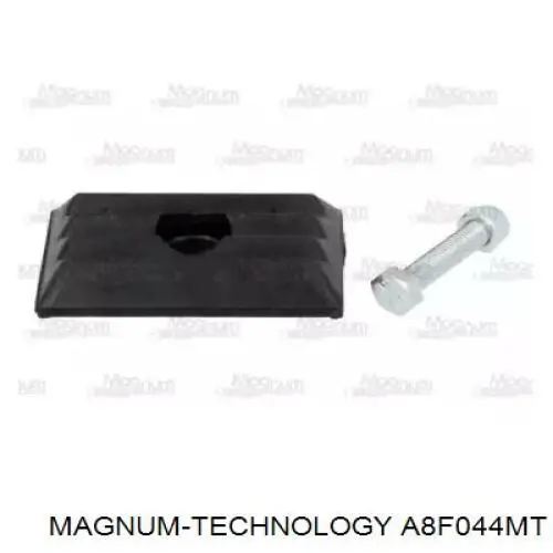 A8F044MT Magnum Technology Coxim de chapa principal da suspensão de lâminas traseira