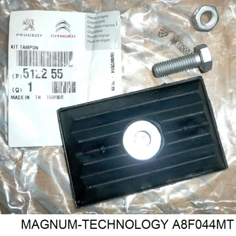 Coxim de chapa principal da suspensão de lâminas traseira Magnum Technology A8F044MT preço, a partir de 10,55 USD