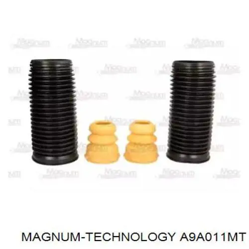 Pára-choque (grade de proteção) de amortecedor dianteiro + bota de proteção MK81020 Sato Tech