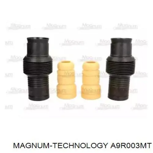 A9R003MT Magnum Technology Pára-choque (grade de proteção) de amortecedor dianteiro + bota de proteção