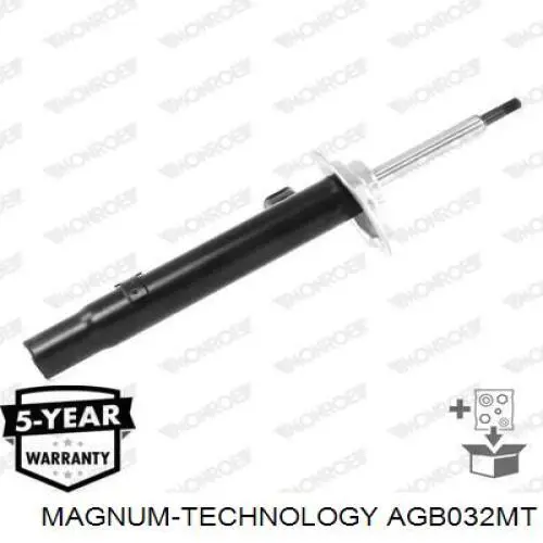 Compre AGB032MT Magnum Technology Amortecedor dianteiro direito