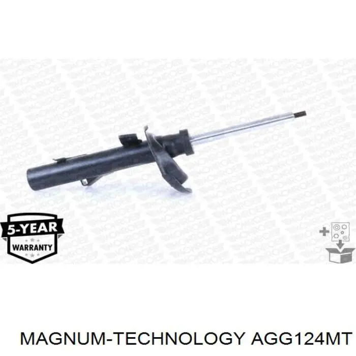 Compre AGG124MT Magnum Technology Amortecedor dianteiro direito