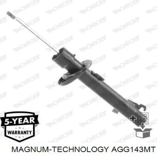 Compre AGG143MT Magnum Technology Amortecedor dianteiro esquerdo