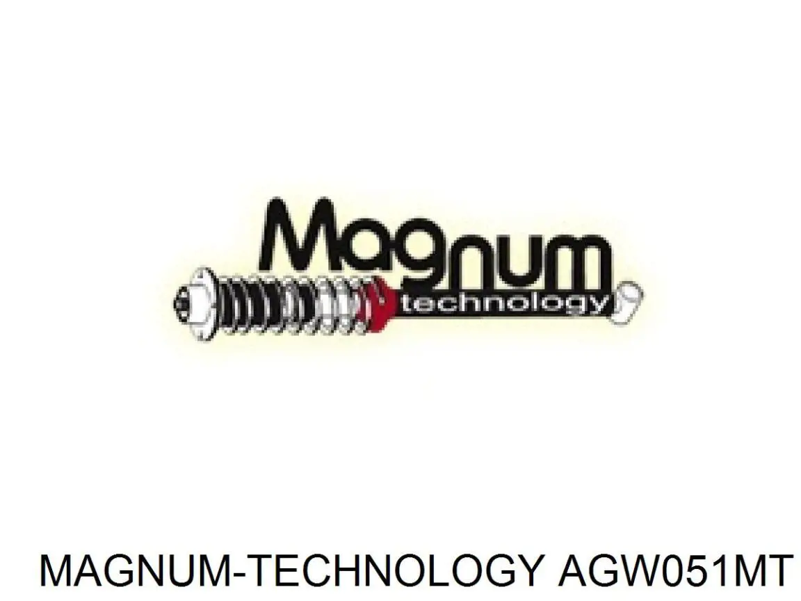 Compre AGW051MT Magnum Technology Amortecedor traseiro