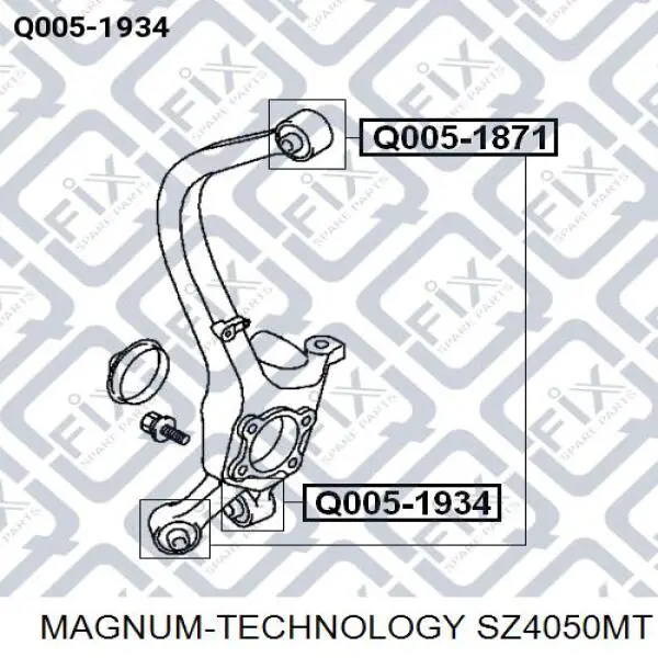Compre SZ4050MT Magnum Technology Mola dianteira