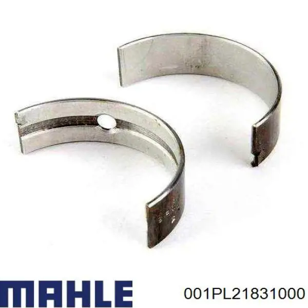 Folhas inseridas de cambota de biela, kit, padrão (STD) Mahle Original 001PL21831000