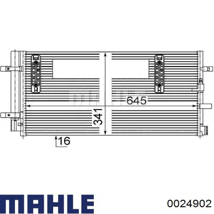 Compre 0024902 Mahle Original Pistão do kit para 1 cilindro, 2ª reparação ( + 0,50)