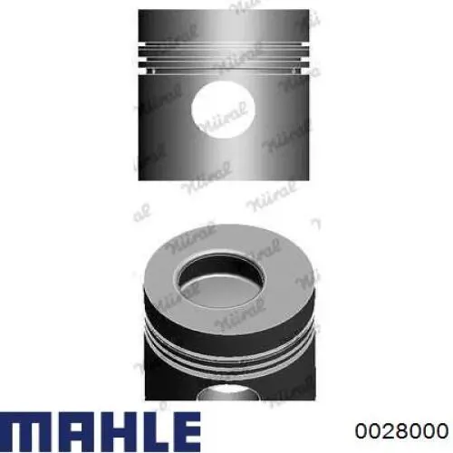 Pistão do kit para 1 cilindro, STD Mahle Original 0028000 preço, a partir de 113,57 USD