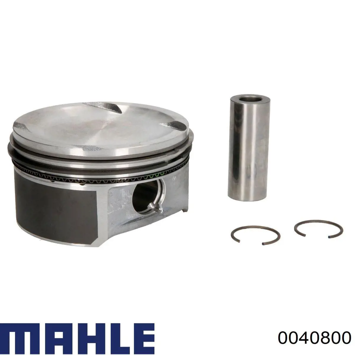 0040800 Mahle Original Pistão do kit para 1 cilindro, STD