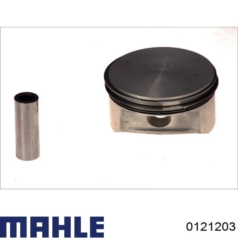 0121203 Mahle Original Pistão do kit para 1 cilindro, 2ª reparação ( + 0,50)