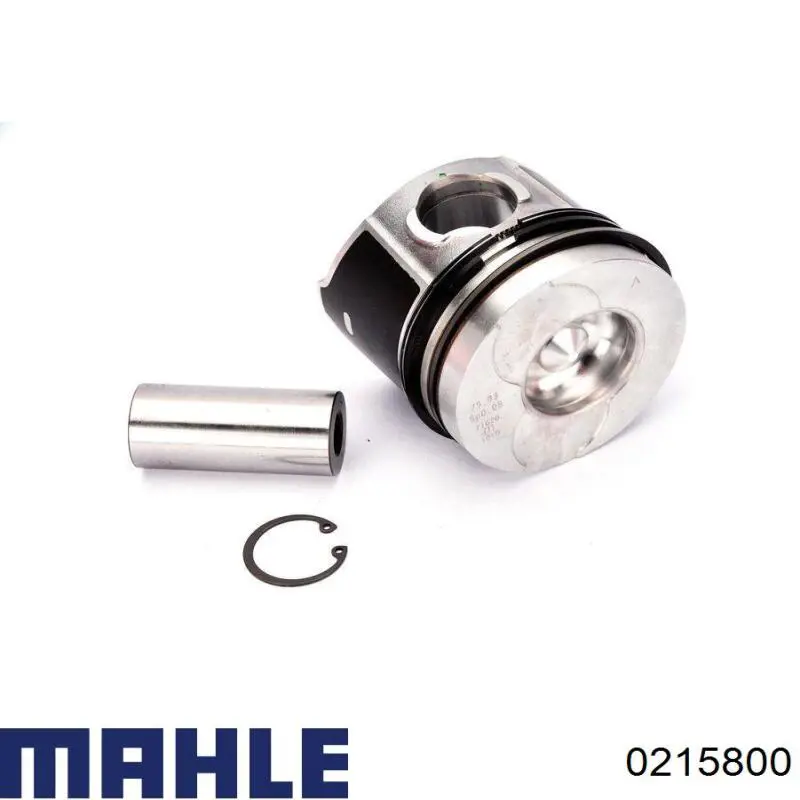 0215800 Mahle Original Pistão do kit para 1 cilindro, STD