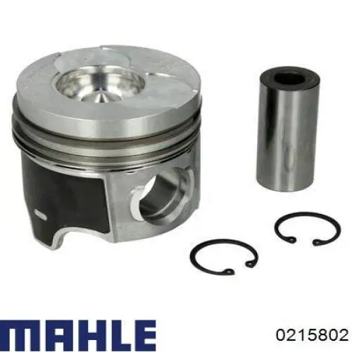 Pistão do kit para 1 cilindro, 2ª reparação ( + 0,50) Mahle Original 0215802 preço, a partir de 98,12 USD