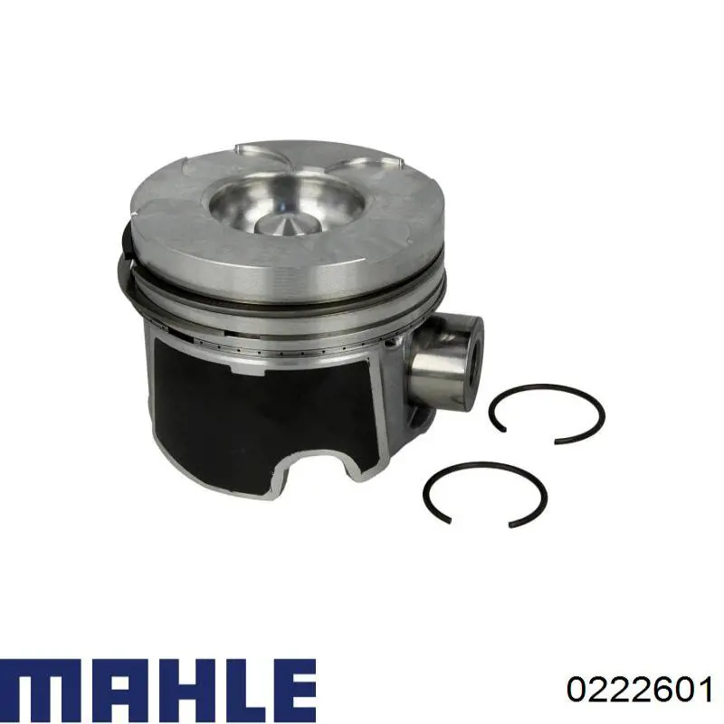 0222601 Mahle Original Pistão do kit para 1 cilindro, 2ª reparação ( + 0,50)