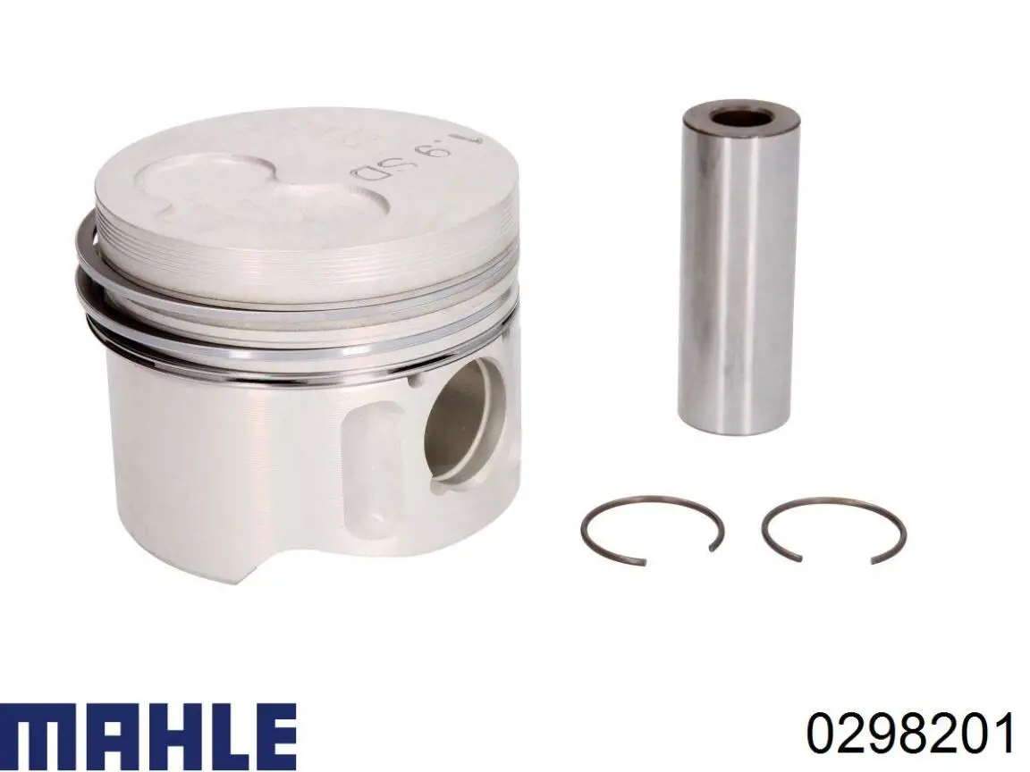 Pistão do kit para 1 cilindro, 1ª reparação ( + 0,25) Mahle Original 0298201 preço, a partir de 99,81 USD