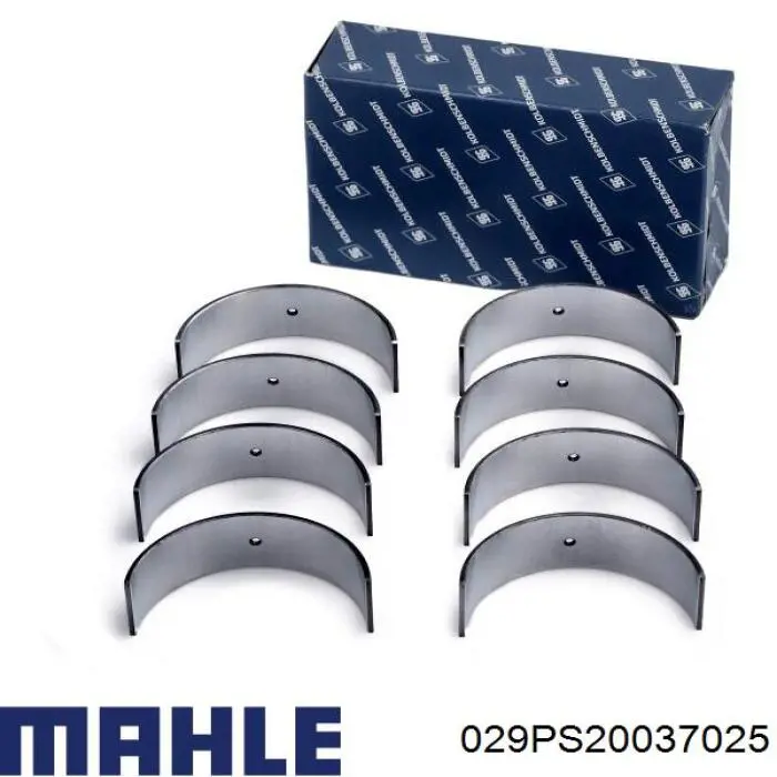 029PS20037025 Mahle Original Folhas inseridas de cambota de biela, kit, 1ª reparação ( + 0,25)