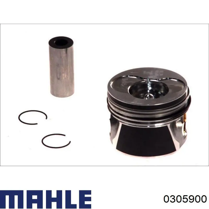 Compre 0305900 Mahle Original Pistão do kit para 1 cilindro, STD