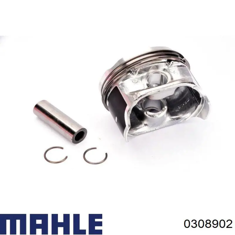 Compre 0308902 Mahle Original Pistão do kit para 1 cilindro, 2ª reparação ( + 0,50)