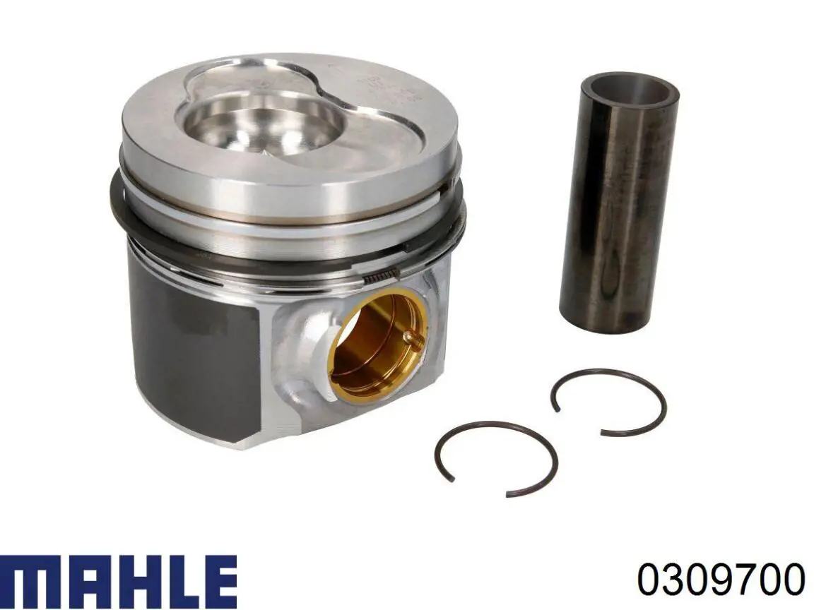 0309700 Mahle Original Pistão do kit para 1 cilindro, STD