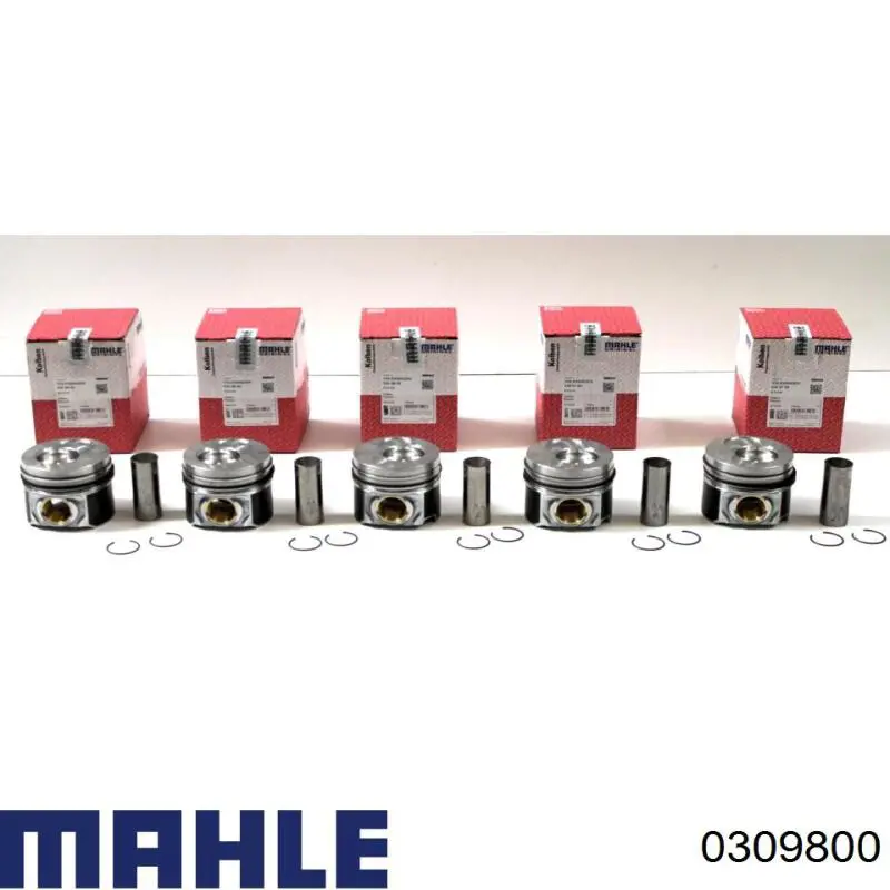 Pistão do kit para 1 cilindro, STD Mahle Original 0309800 preço, a partir de 136,28 USD