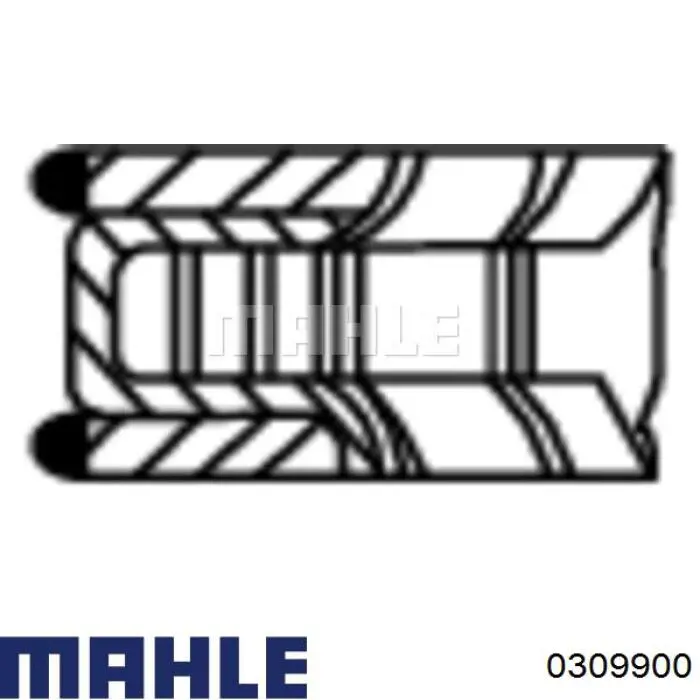 Pistão do kit para 1 cilindro, STD Mahle Original 0309900 preço, a partir de 70,92 USD