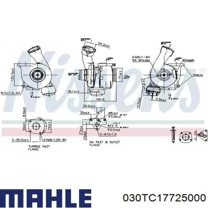 Turbina Mahle Original 030TC17725000