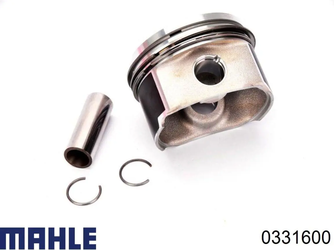 0331600 Mahle Original Pistão do kit para 1 cilindro, STD