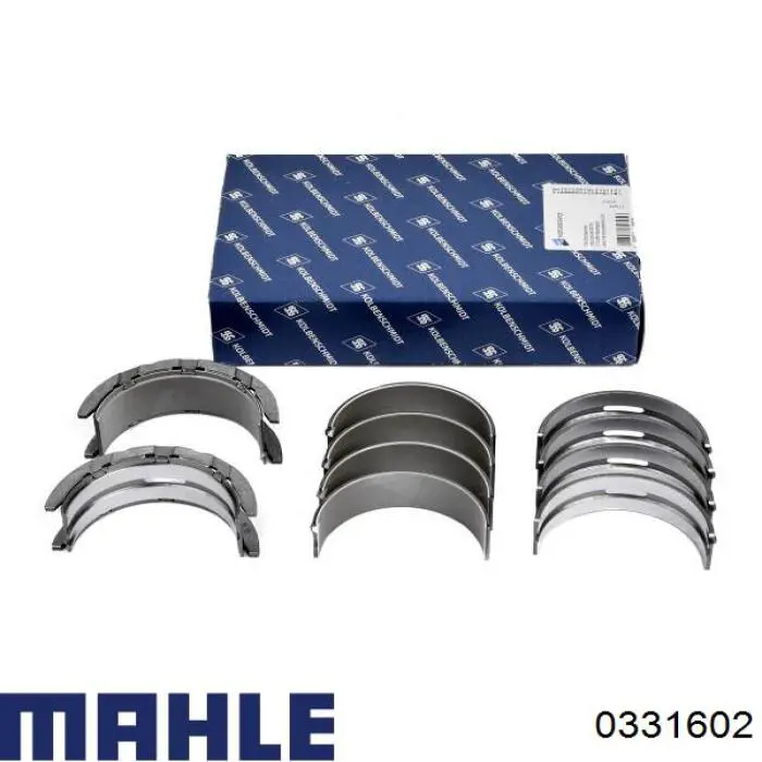 Pistão do kit para 1 cilindro, 2ª reparação ( + 0,50) Mahle Original 0331602 preço, a partir de 86,36 USD