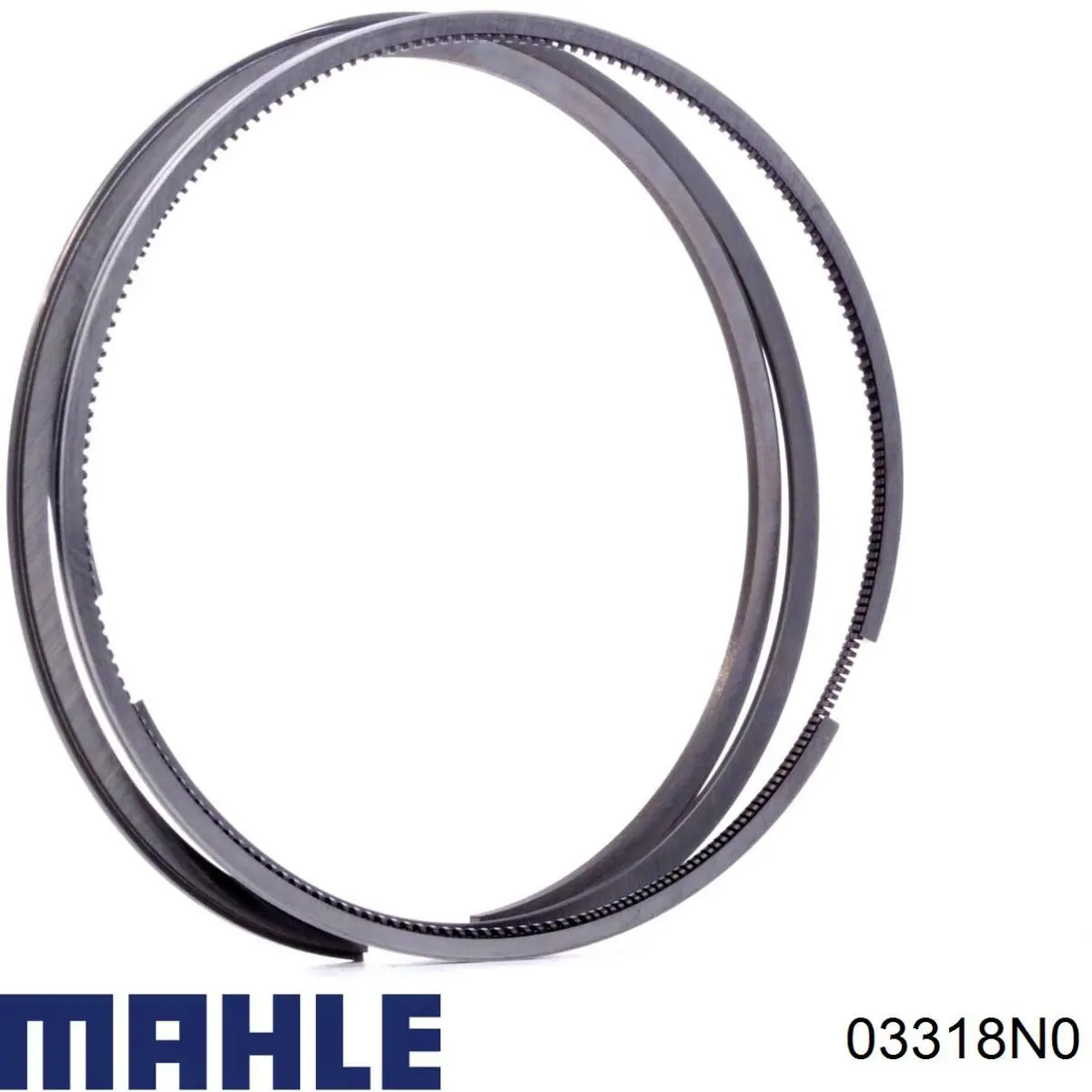 Anéis do pistão para 1 cilindro, STD. 03318N0 Mahle Original