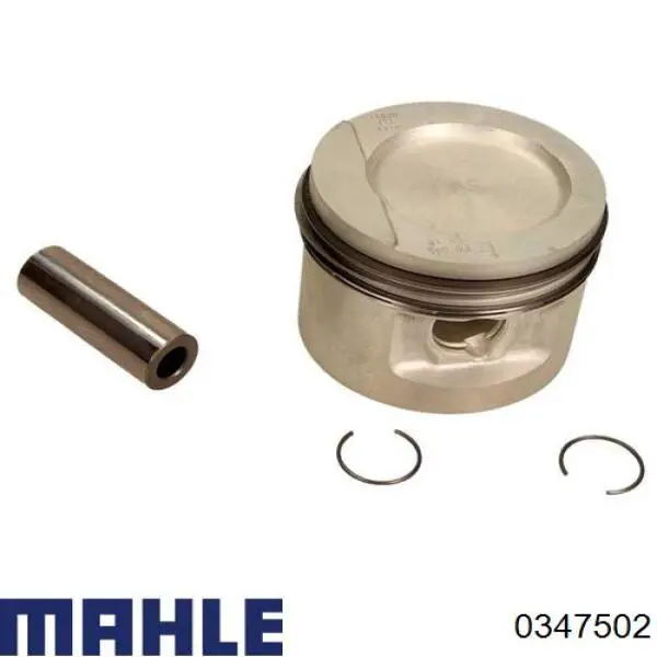 0347502 Mahle Original Pistão do kit para 1 cilindro, 2ª reparação ( + 0,50)