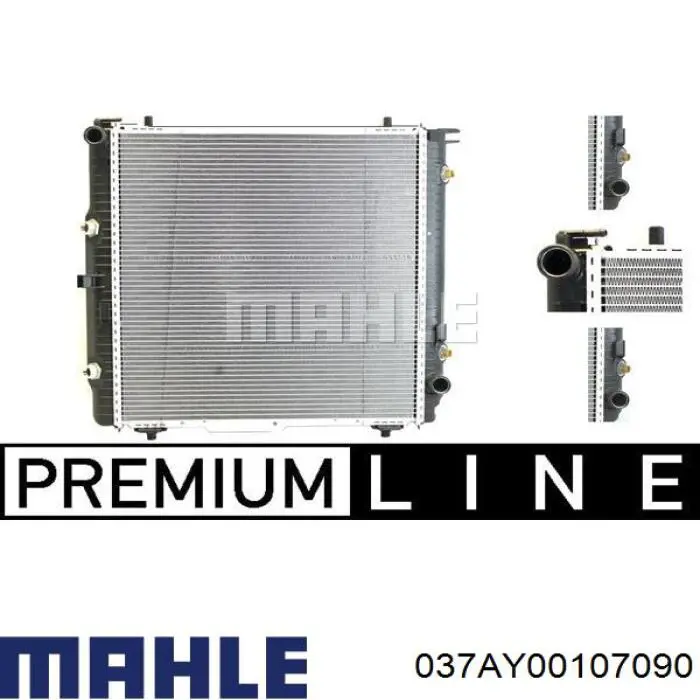 037AY00107090 Mahle Original Kit de pistão (pistão + camisa)