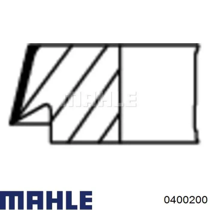 Pistão do kit para 1 cilindro, STD Mahle Original 0400200 preço, a partir de 106,09 USD