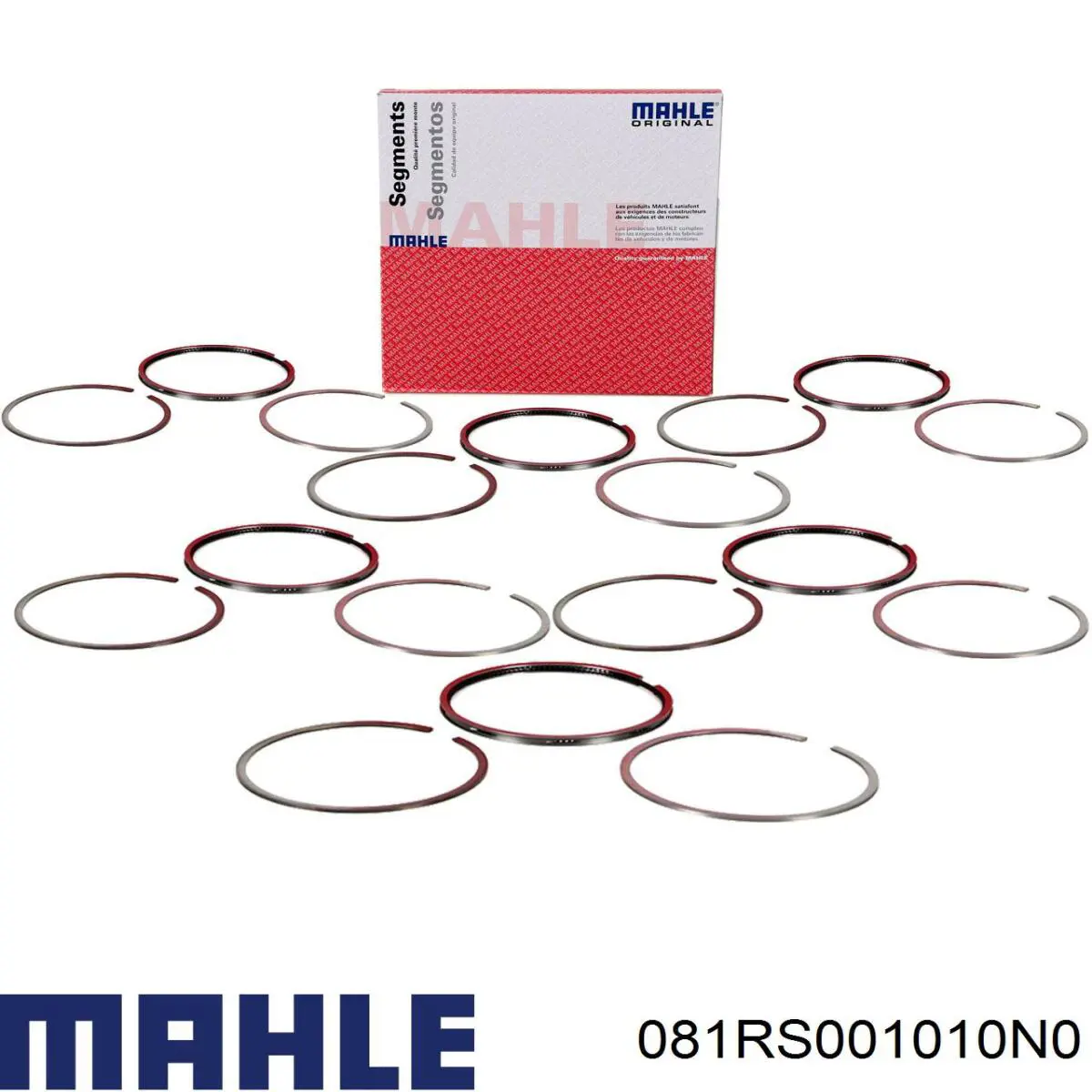 Anéis do pistão para 1 cilindro, STD. Mahle Original 081RS001010N0 preço, a partir de 33,70 USD