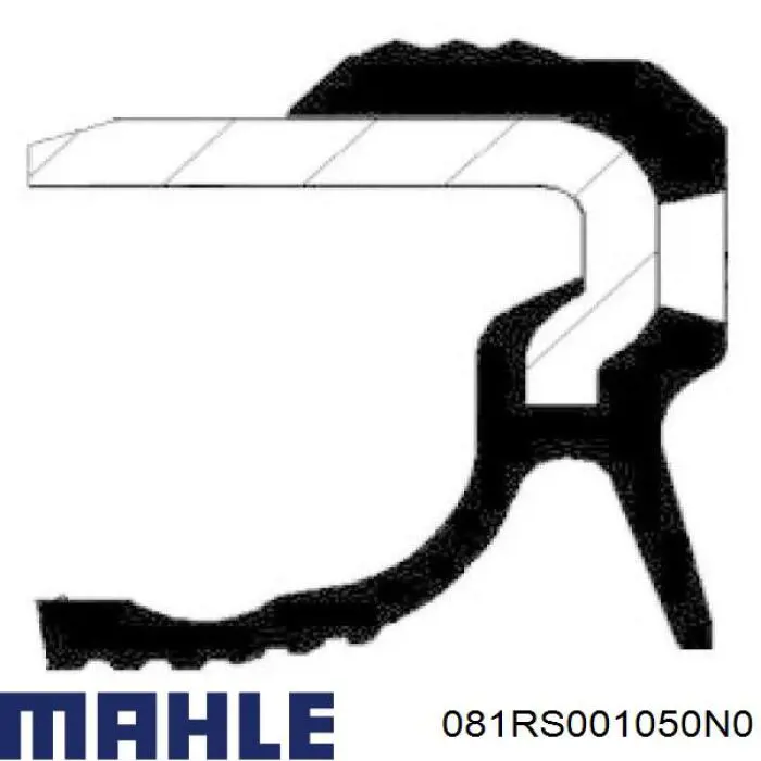Anéis do pistão para 1 cilindro, STD. Mahle Original 081RS001050N0 preço, a partir de 33,79 USD